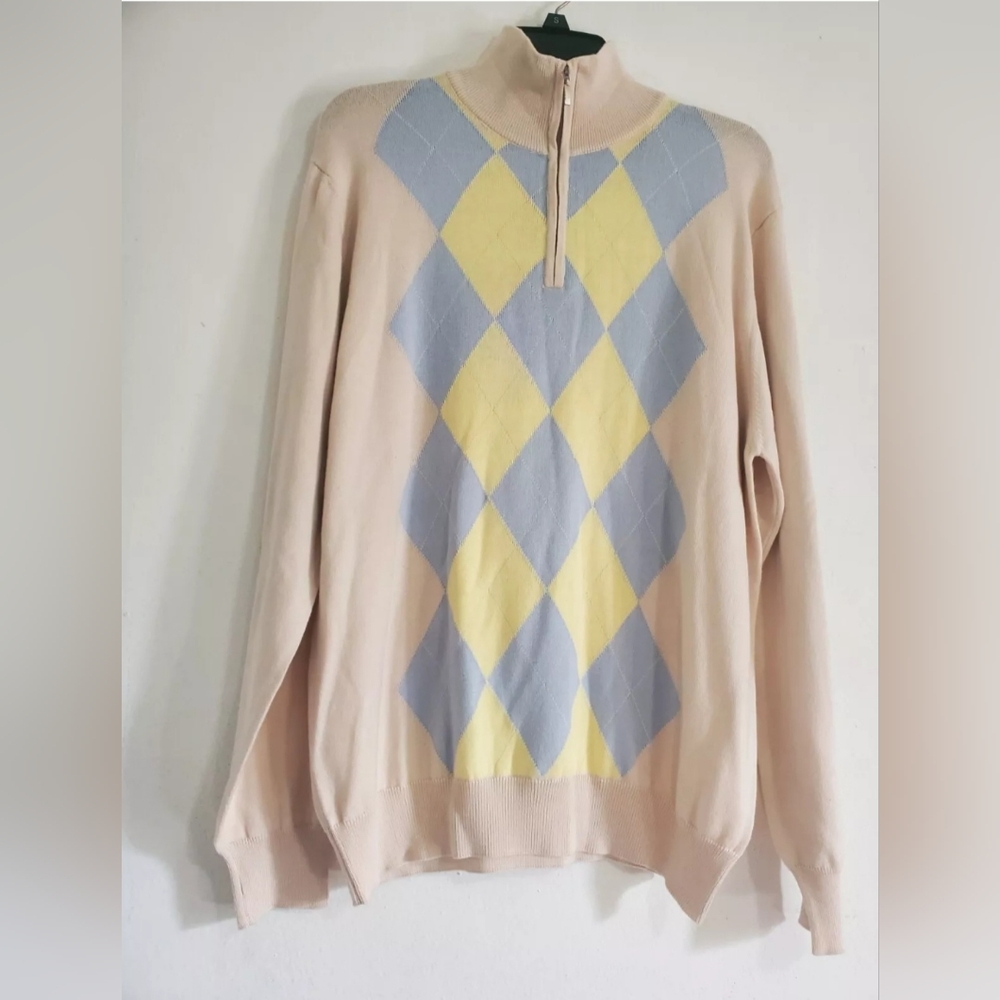 Sette Ponti Men's Sweater Made in Italy Size Medium